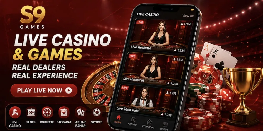 S9 Game live casino with real dealers